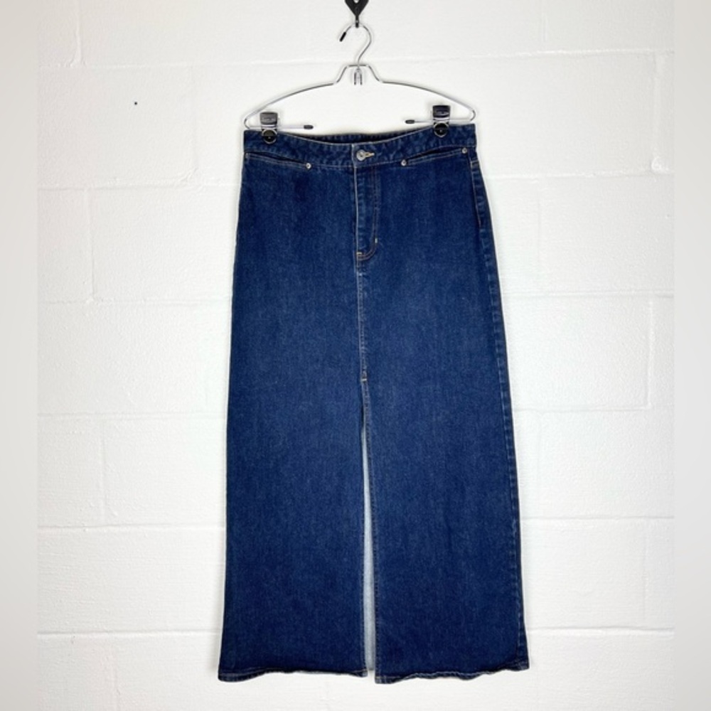 GAP Women's Blue Denim Maxi Skirt